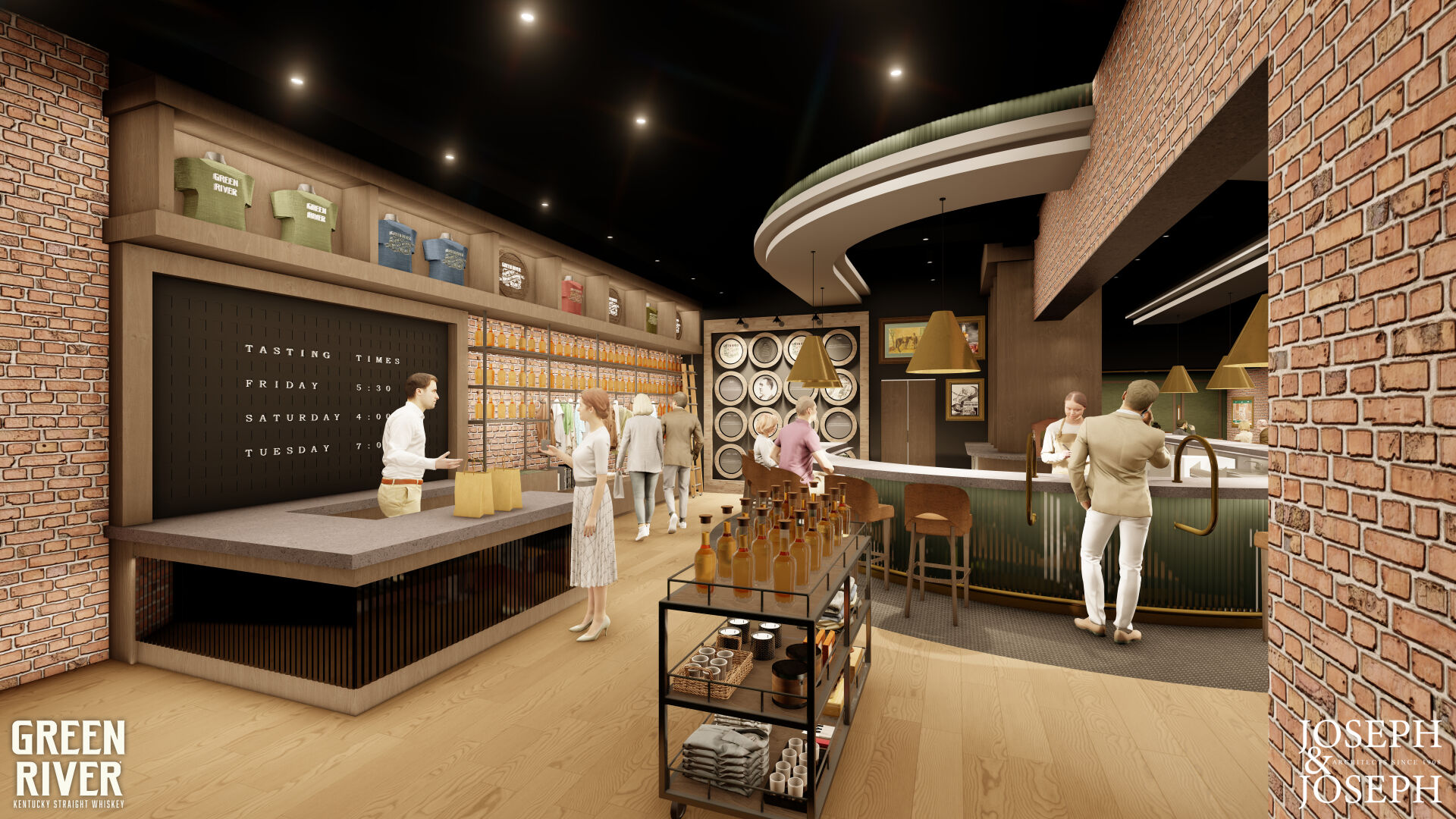 Green River Distilling Co. Rendering